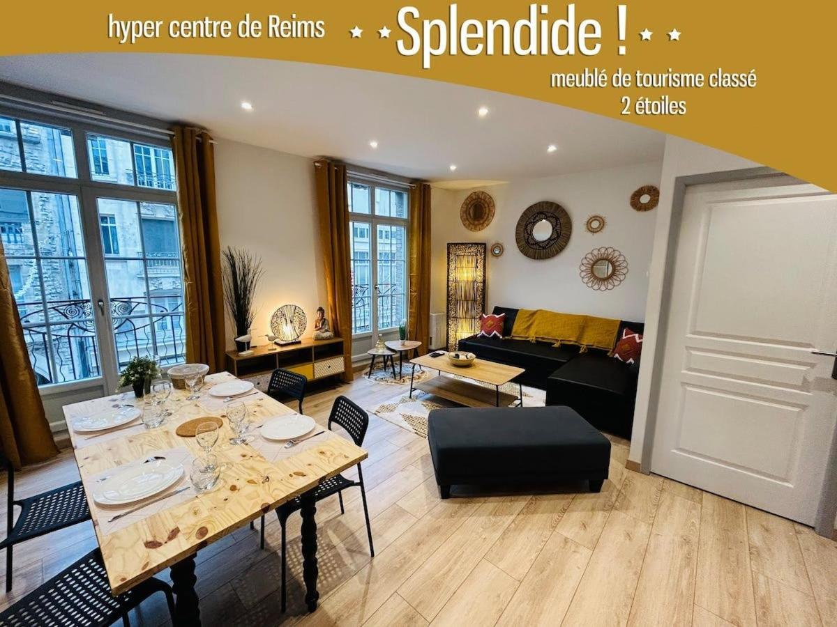 Apartmán L'Etape Des Sacres Remeš Exteriér fotografie